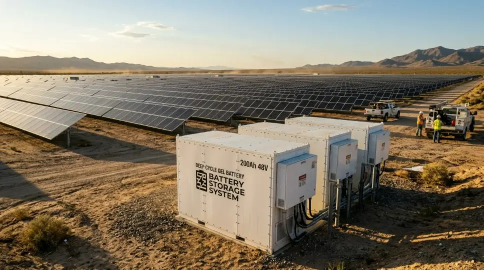 Guia definitivo para inversores fotovoltaicos e armazenamento de energia nos EUA: a vantagem da bateria GEL