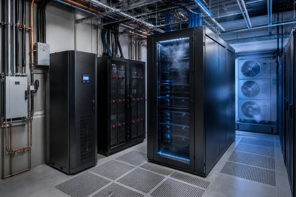 O que é infraestrutura de data center e o que ela inclui?